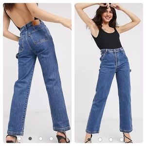 Levi’s Ribcage Utility Straight Jeans